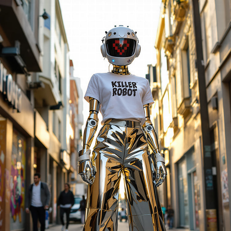 Killer Robot Fashion Unisex t-shirt